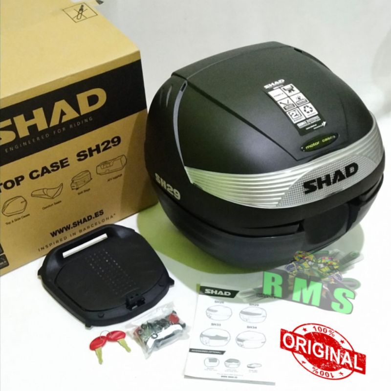 Box SHAD SH 29 / Top Case Shad SH 29 / Top Box Motor Shad SH 29 Liter Original 100%
