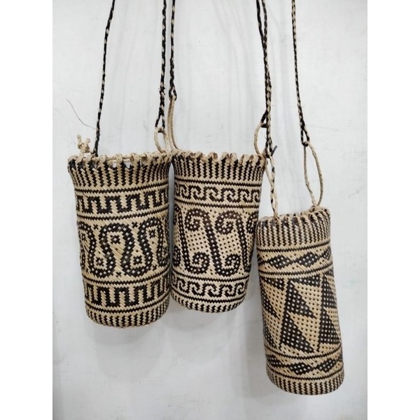 Tas anjat selempang tas unik khas dayak kalimantan