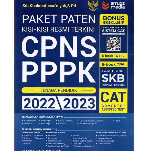 Gramedia Bandung - Paket Paten Kisi-Kisi Resmi Terkini CPNS PPPK 2022-2023-2