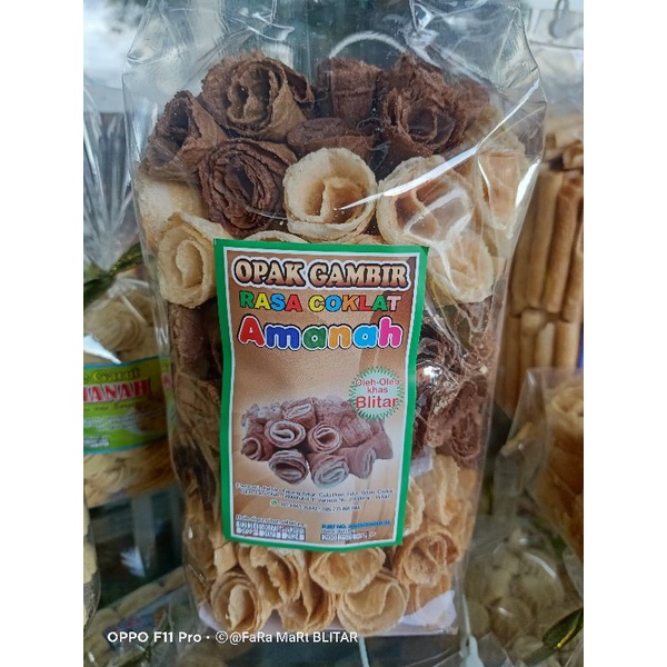 

OPAK GAMBIR RASA COKLAT KHAS BLITAR 500gr