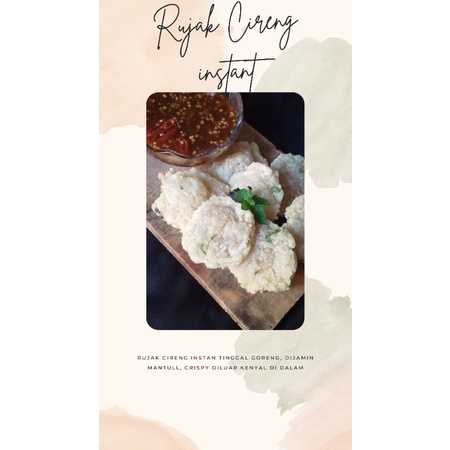

(TERMURAH) Rujak cireng instan tanpa bahan pengawet