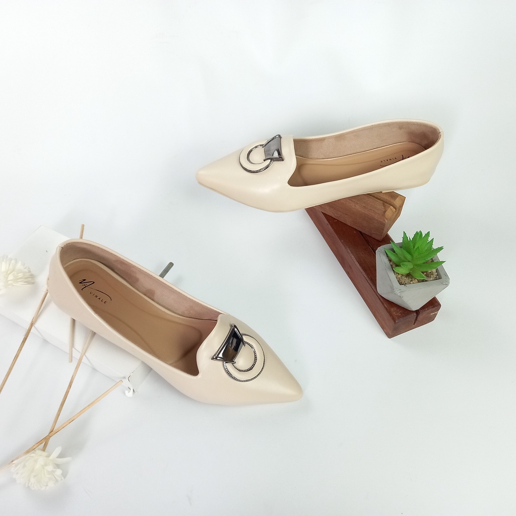 VNL Valerie Flatshoes | Sepatu Wanita | Sepatu Flatshoes | Flatshoes Casual | Sepatu hak 1cm