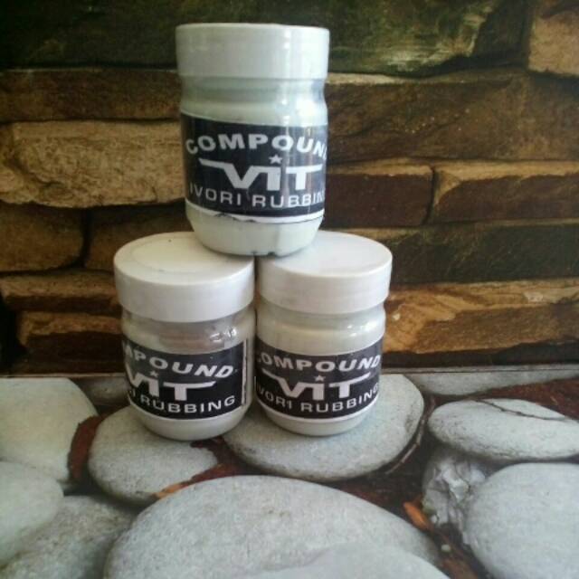 Coumpound putih halus mini 50gr kompon motor mobil