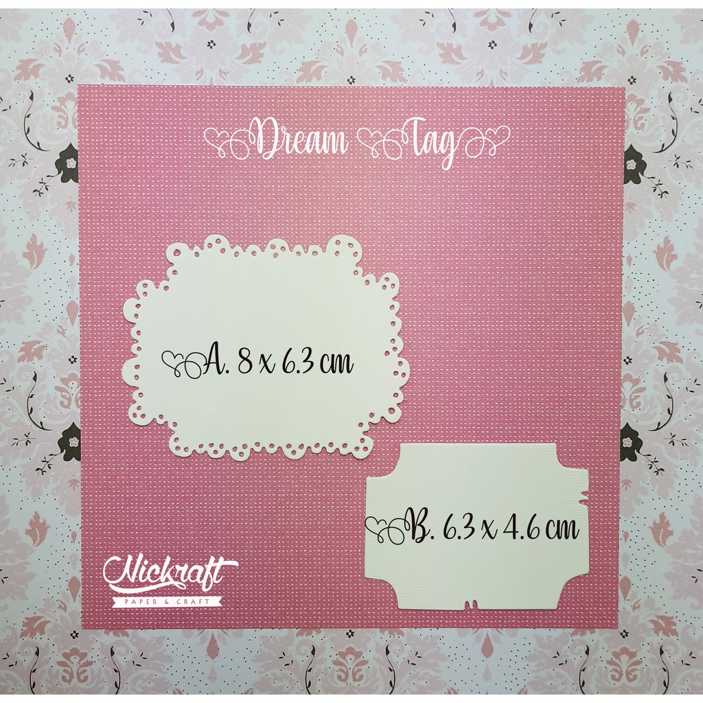 

DREAM TAG - BAHAN SCRAPBOOK LABEL KECIL