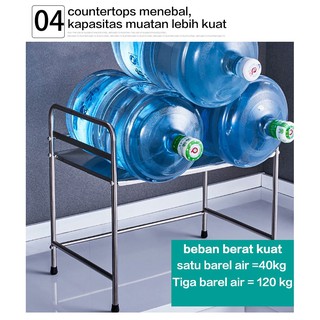  Rak  stainless steel Rak  Alat Dapur Satu susun Rak  bumbu  