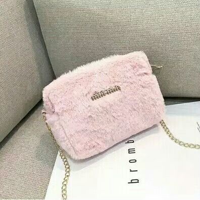 CIO Tas Import Tas Selempang Wanita Lucu Bulu Gaya Unik MICHELE STEIN Tas Doctor Hand Bag CIODF68 Mini Slingbag Korea BISA COD