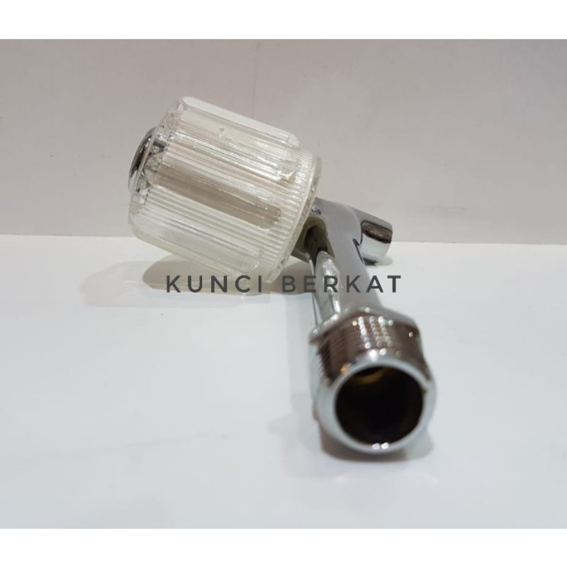 Kran Tembok VNA handle Acrilic/Keran Air/Kran Cuci Tangan