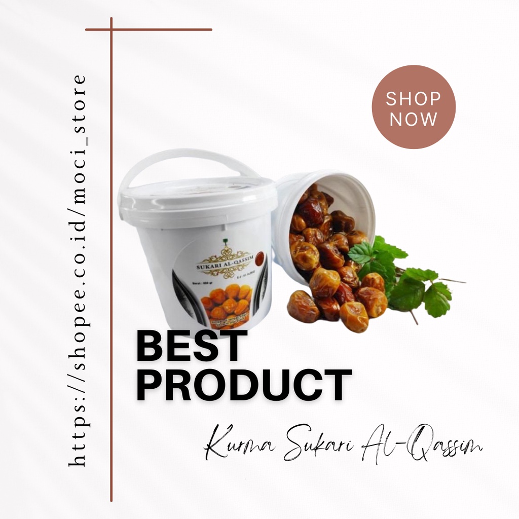 

Kurma Al-Qassim Kemasan Ember