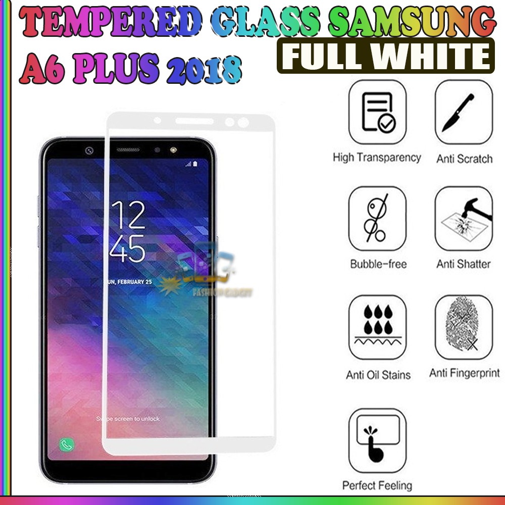 TEMPERED GLASS SAMSUNG A520 SAMSUNG A5 2017 SAMSUNG A6 2018 SAMSUNG A6 PLUS 2018 SAMSUNG A7 2018 ANTI GORES KACA TEMPER GLASS