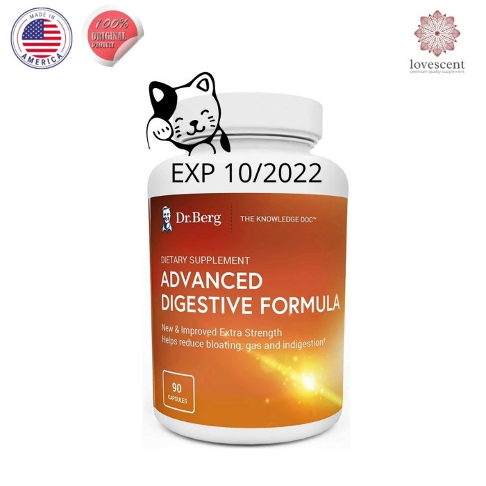 

Dr. Berg's Advanced Digestive Formula with Apple Cider Vinegar