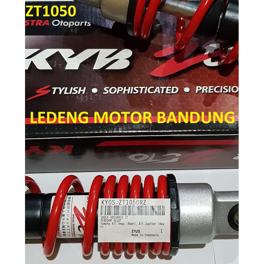 ZT1050 Shockbreaker KYB Zeto Bebek Yamaha Jupiter Vega F1 Kayaba 280mm