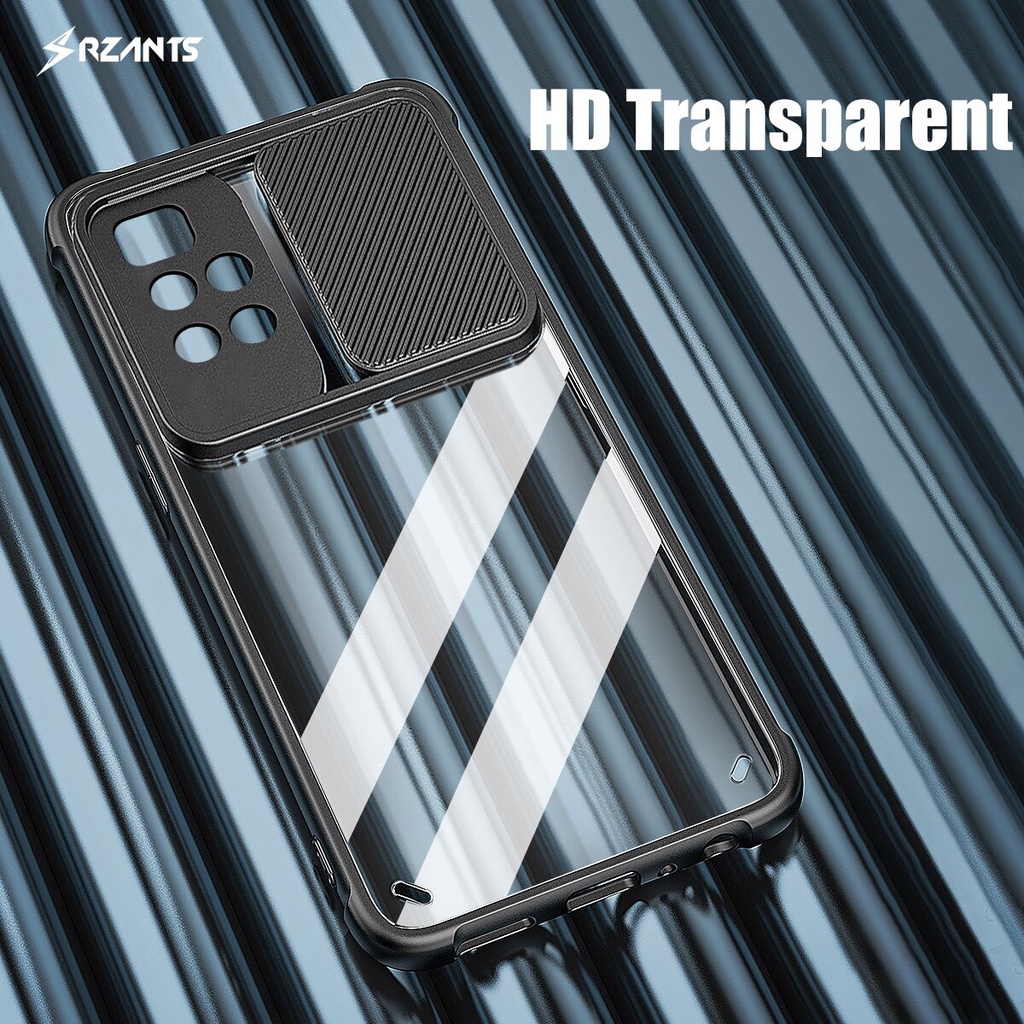 Case XIAOMI REDMI 10 Armor Sliding Transparent Protection Camera Premium Casing