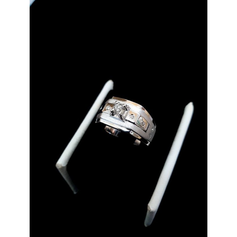 cincin cowo p.paladium berlian asli
