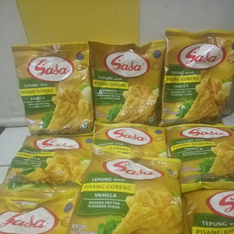 

Tepung Sasa pisang goreng (Vanila)