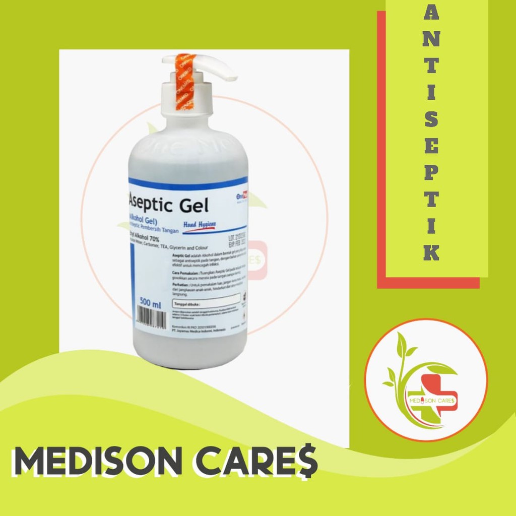 aseptic gel 500 ml onemed  pump segel