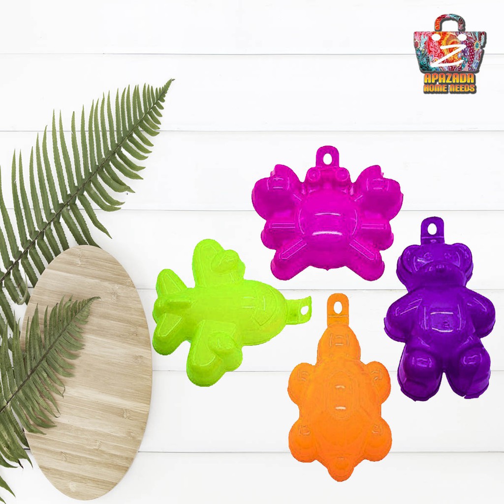 Cetakan Makanan Karakter Boneka Dino Kepiting Pesawat - Loyang Agar Agar Jelly Puding