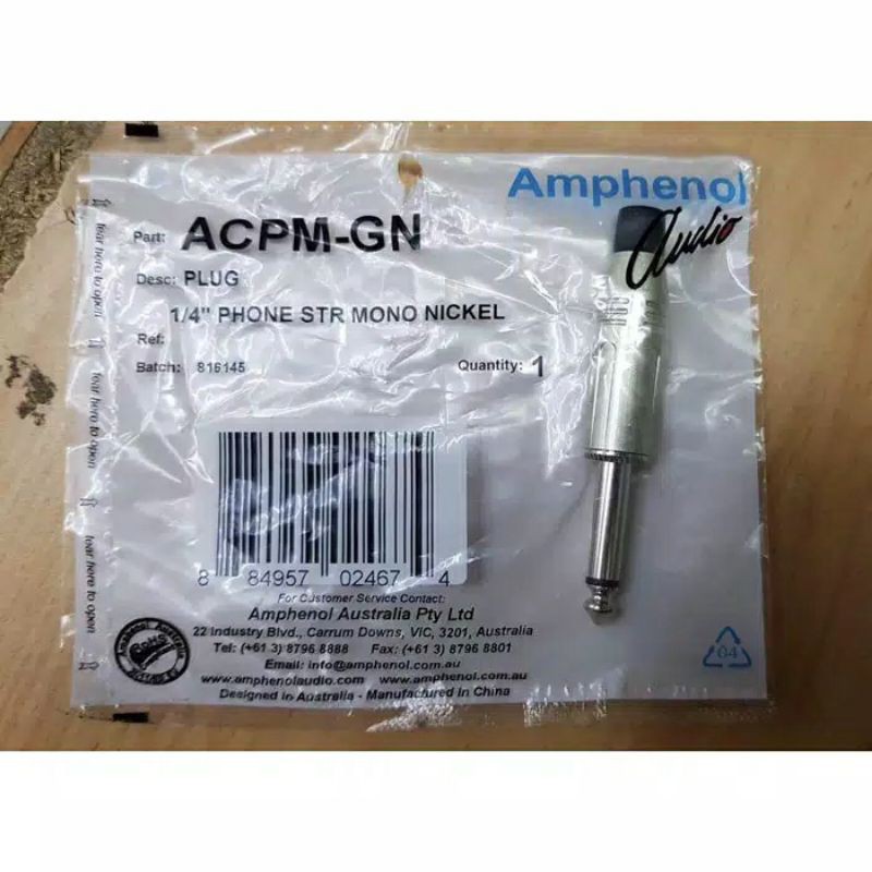 Jack akai mono Amphenol ACPM - GN