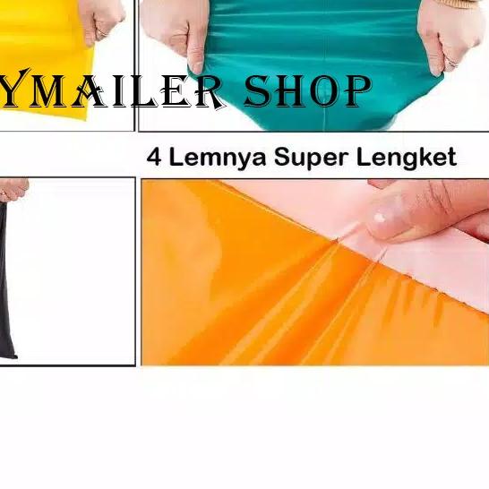 

✶ PLASTIK PACKINGAN PACK POLYMAILER SHOP ukuran 28X42 ISI ±100 LEMBAR TEBAL ONLINE 28 X 42 ○