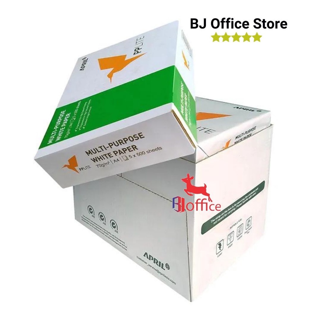 

RK PPLITE Kertas HVS A4 75 gram Paperlite - Isi 500 Lembar