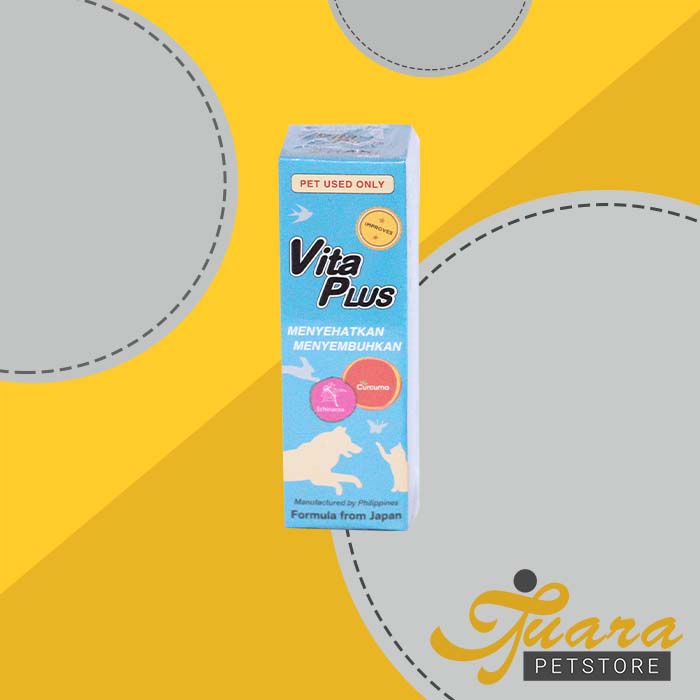 VITA PLUS Vitamin Anjing Dan Kucing Menambah Nafsu Makan