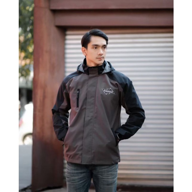 jaket pria henzogar waterproof