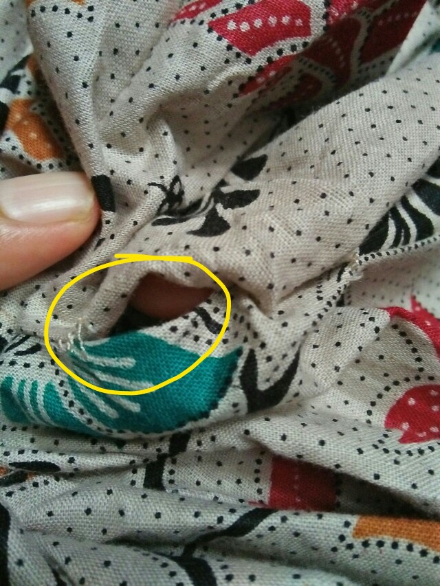 Ms Gamis Batik Sriwedari Maxi Bumil/busui Katun Sogan Allsize Ld 104 Termurah