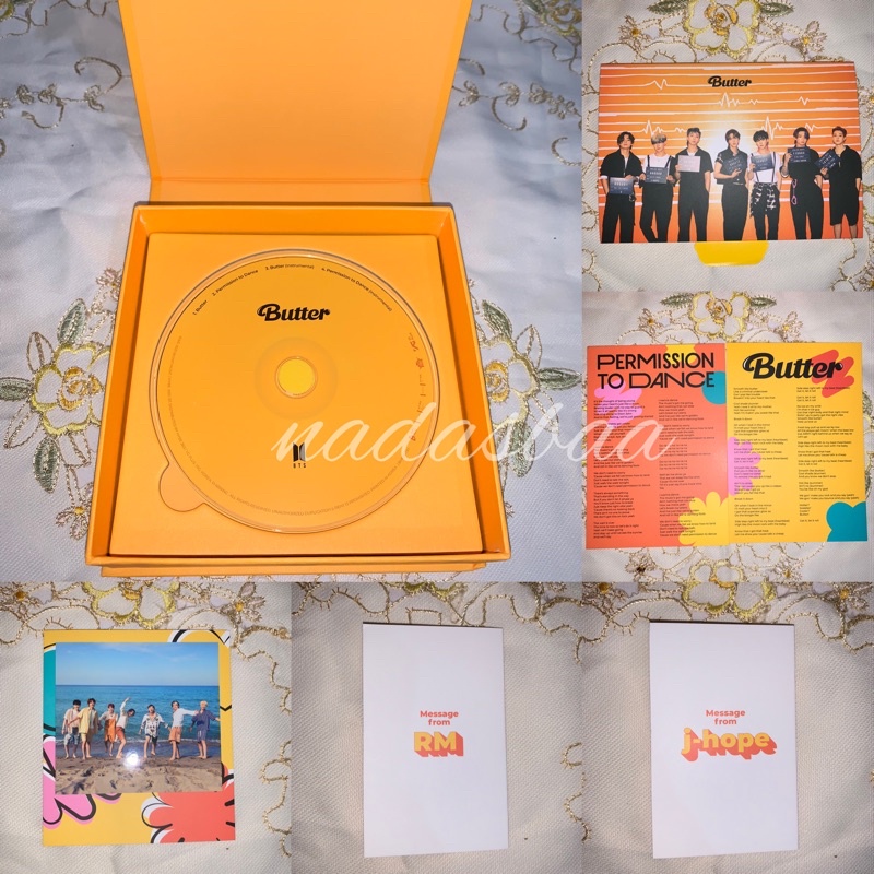 [WTS] SHARING OFFICIAL ALBUM BTS BUTTER (CREAM VER)