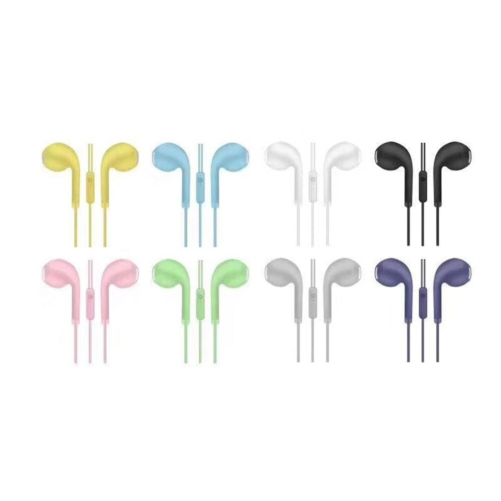 Headset Macaron Matte U19 / Earphone Mega Bass Brand Good Quality Extra Bass