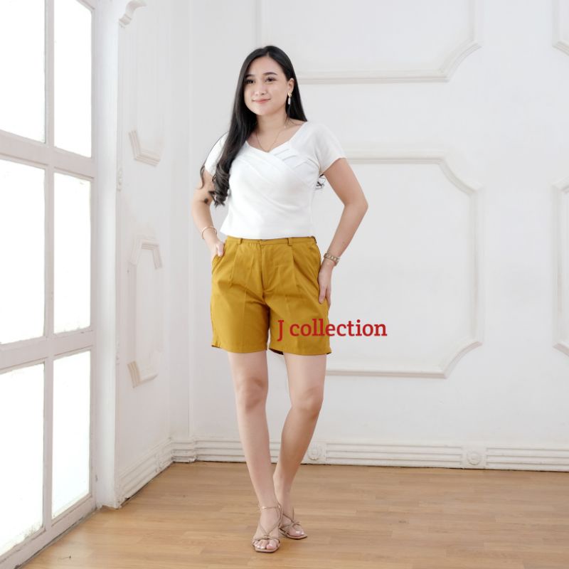 Celana Pendek Wanita Hot Pants Korea Style Kekinian