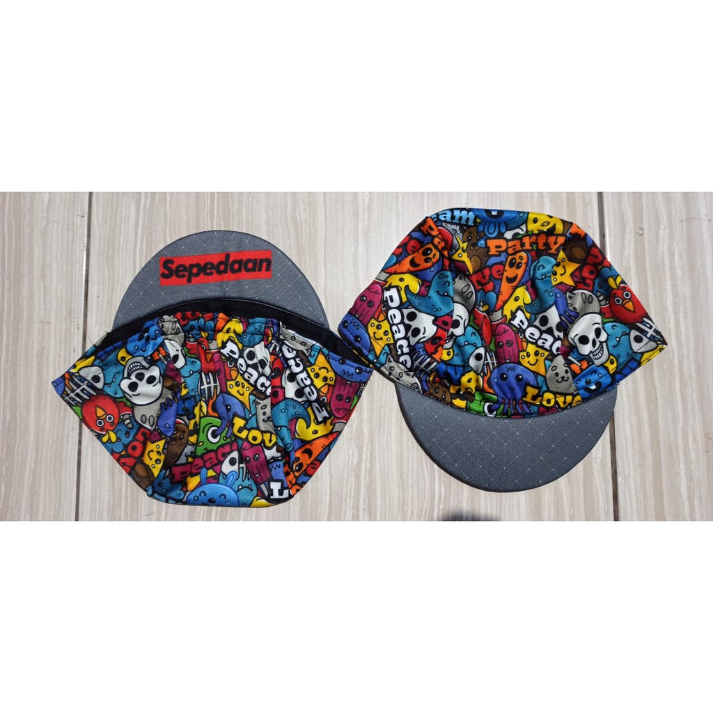CYCLING CAP TOPI SEPEDA SEPEDAAN