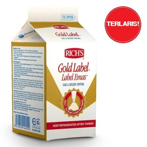 

Rich's Gold Label Whipped Cream 500ml