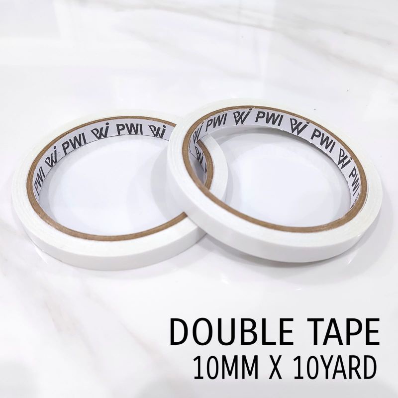 

Double Tape 10mm x 10yard PWI / Double Side Tape