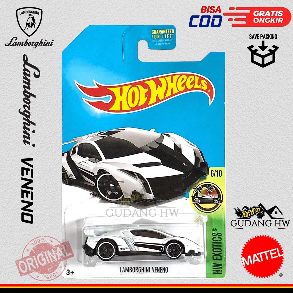 Jual Hot Wheels Lamborghini Veneno Indonesia Shopee Indonesia