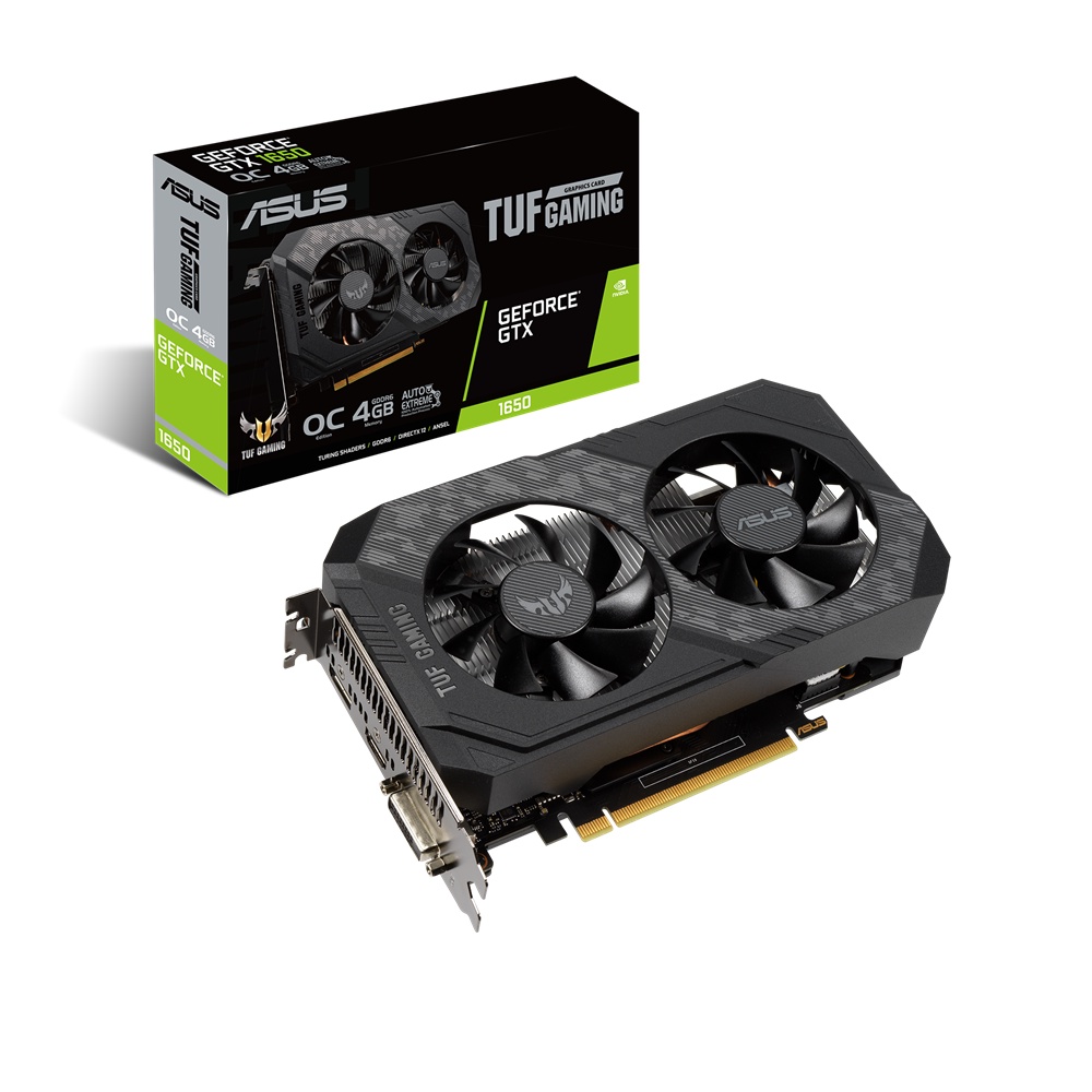 VGA ASUS TUF GTX1650 OC Edition 4GB GDDR6 GAMING RESMI