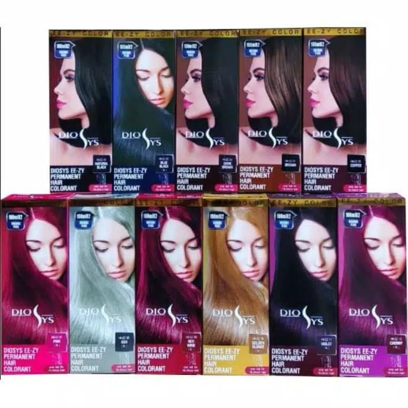 Diosys Hair Color Permanent 100ml LDA
