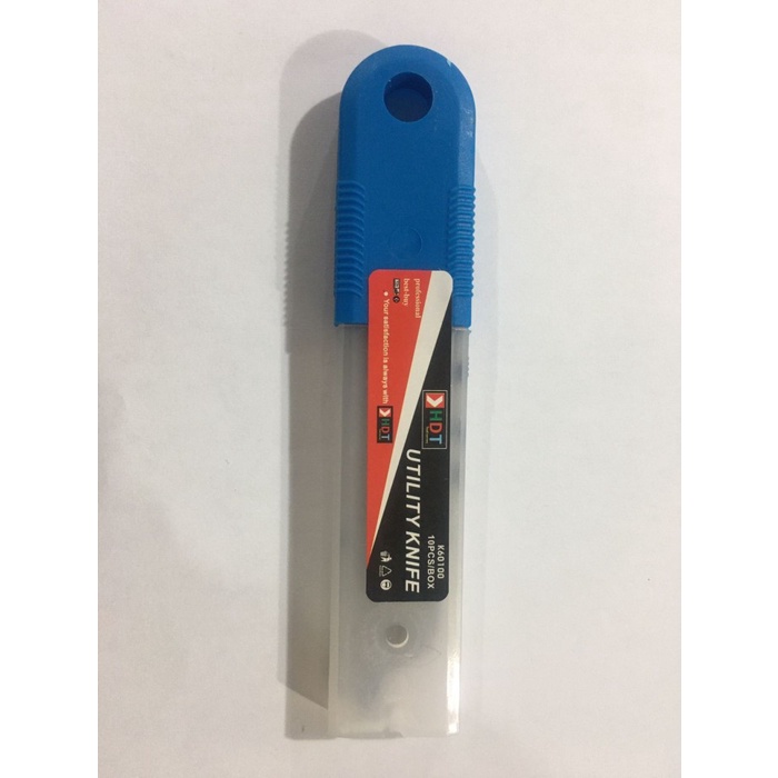 

HDT ISI CUTTER 10 Pcs - Mata Pisau Kater Besar 18 mm Refill Blade