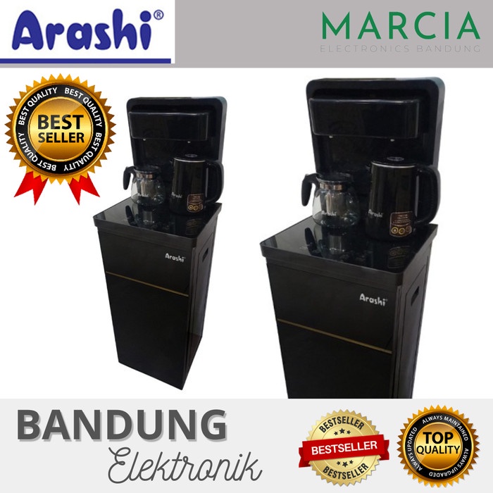 Dispenser Air Elektrik Galon bawah Multifungsi Hot/Cold ARASHI AMD 02B
