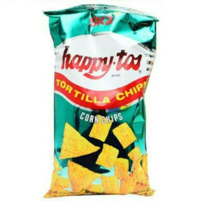 

HAPPY TOS TORTILLA CHIPS HIJAU 160 gr