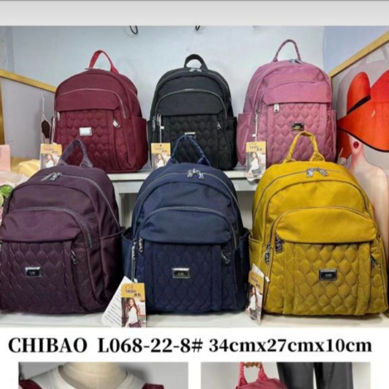 Tas ransel wanita chibao terbaru ory import L068 kanvas