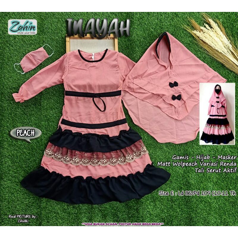 INAYAH SET SYAR'I BY ZAHIN