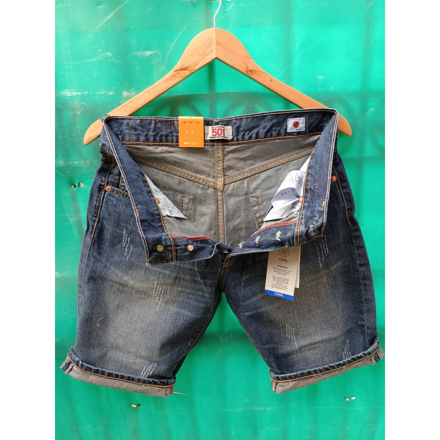 celana pendek  robek model fashion terbaru dan terlaris#levi's impor#levi's made in japan#levi's pen