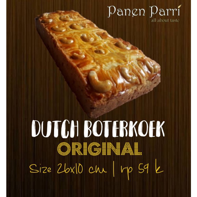 

Dutch Boterkoek Vanilla