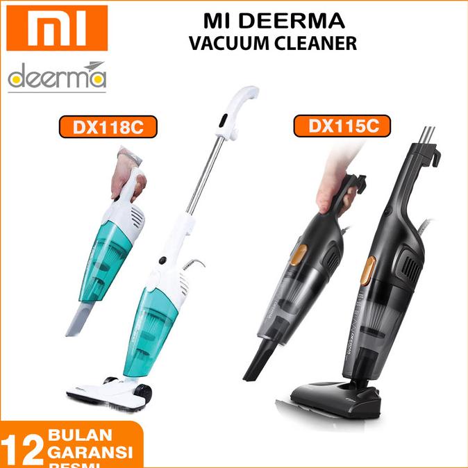 Deerma Vacuum Cleaner Portable 2in1 Silent Penghisap Debu Lantai Rumah