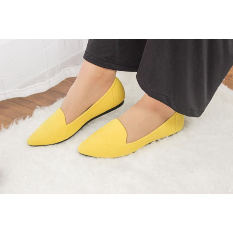 FLATSHOES WANITA POLOS BERWARNA MURAH LB24