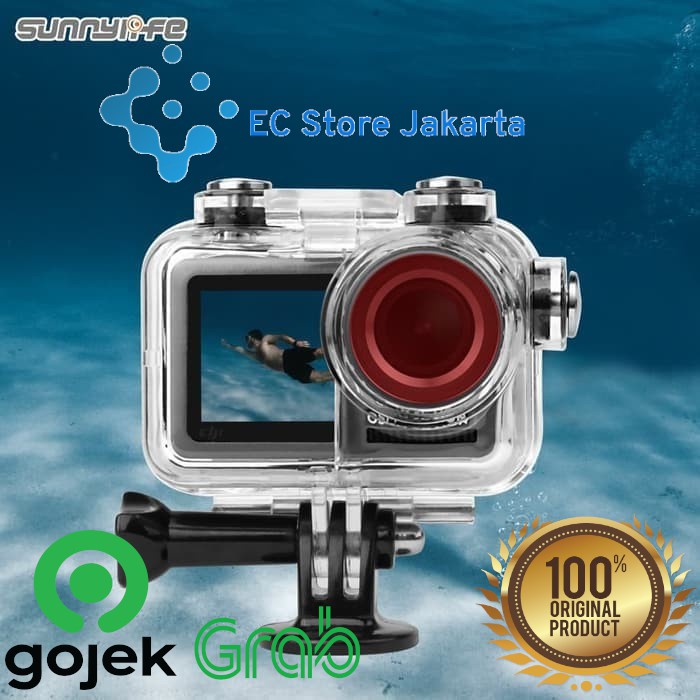 Sunnylife 60 Meters Waterproof Underwater Case Diving for osmo action