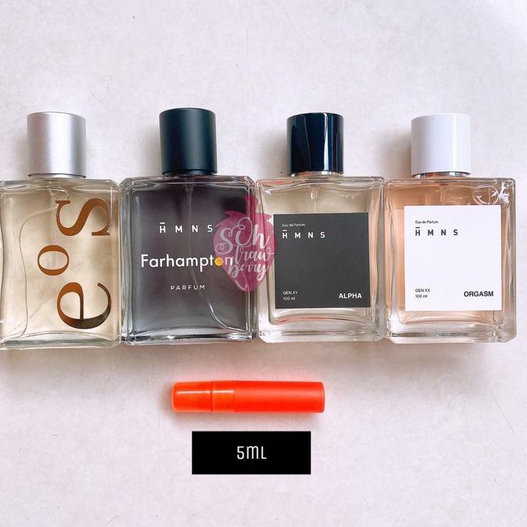 RR HMNS Perfume Orgasm Alpha Farhampton EoS Theta HMNS O Essence of the sun Parfum Share in bottle j