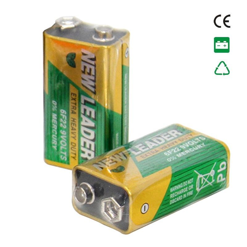 2 PCS Baterai Kotak 9V Bateri DC 9VOLTS Batere Battery Cell Square 6F22