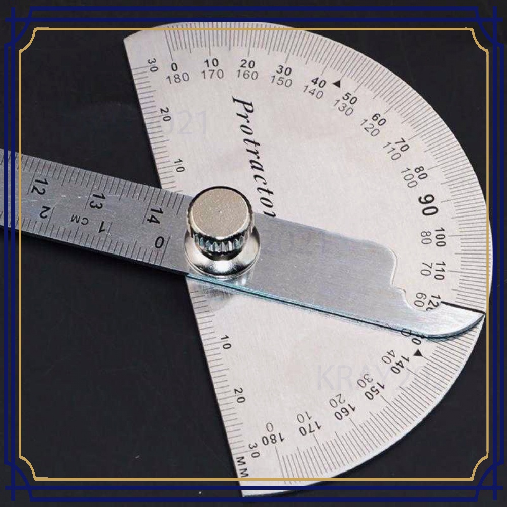 Protractor Penggaris Busur Derajat 14.5cm 180 Degree - PR180