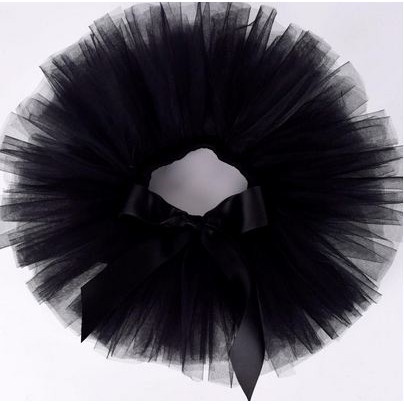 Newborn Photography Properties - Black Tutu Skirt Costume