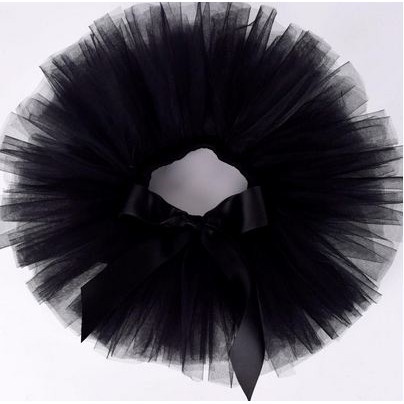 Newborn Photography Properties - Black Tutu Skirt Costume